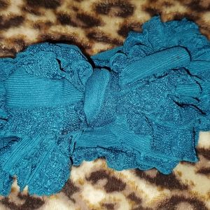 Ruffled boutique headband
